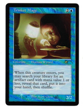 Mtg trinket mage retro frame - mage,