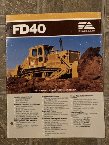 Fiat allis brochure - fiat,