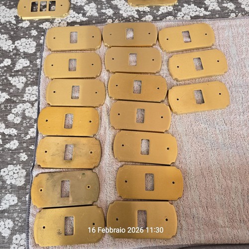 Placche ottone serie magic - placche,