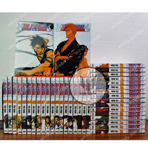 Bleach manga set completo - manga,
