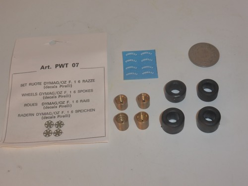 Dymag 6 spokes wheels - 1:43, 6-spokes