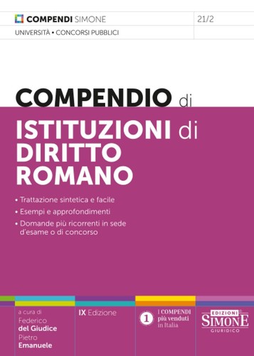 Compendio istituzioni di - compendio,