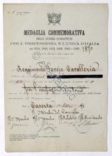 Savoia Cavalleria Attestato