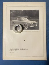 Rara Pubblicita’ FIAT 1100 TV Coupe’ ALLEMANO 1955