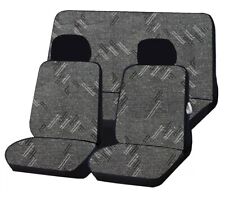 Fodere vecchia Panda copri sedile 750 1000 4x4 foderine coprisedili tessuto grey