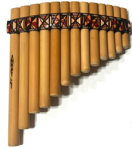 Tubos pan flauto bambù - tubos,