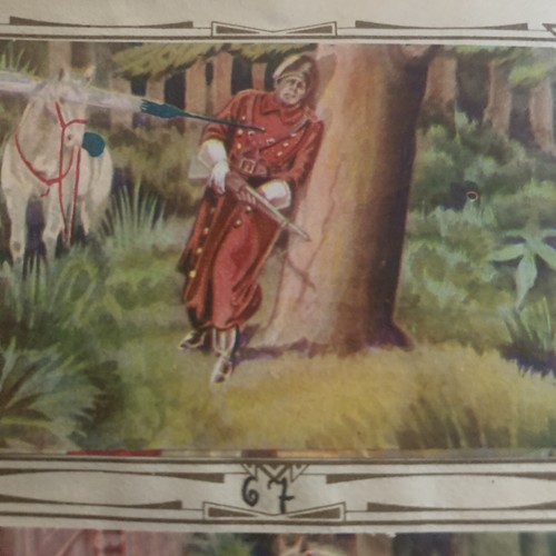 Figurina giubbe rosse ed - figurina,