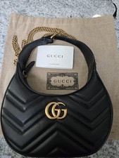 Gucci GG marmont tracolla nera