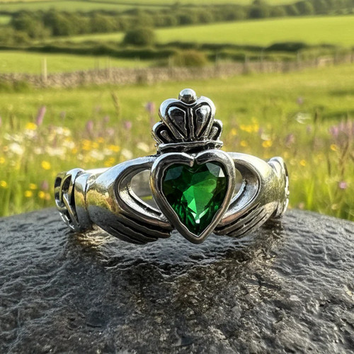 Anello claddagh nodo trinità - claddagh,
