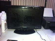 Sharp TV with remote control