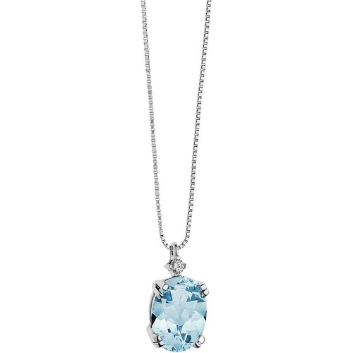 Collana diamante semipreziosa - collana, diamante,