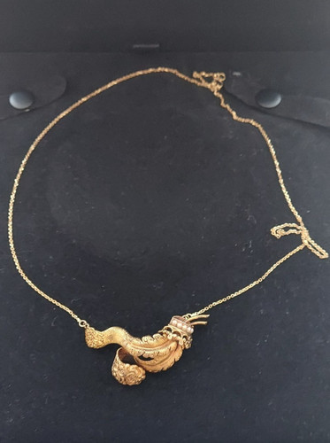 Collana art nouveau 14k - art,