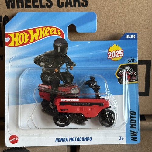 Hot wheels honda motocompo - wheels,