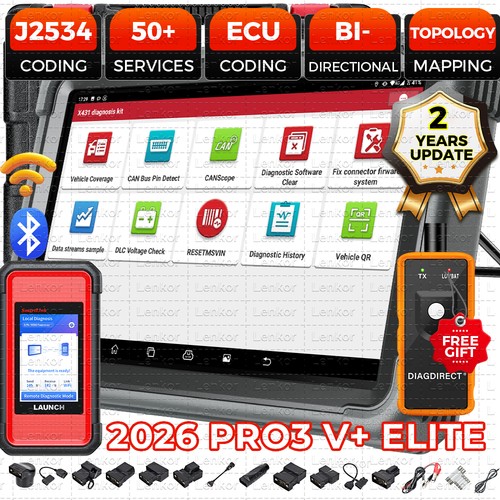 2026 launch x431 pro3s - launch, v+