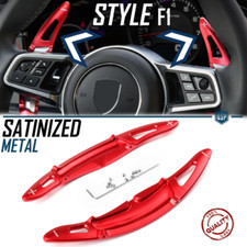 LEVE Cambio al Volante PER PORSCHE Panamera 971 16> Palette Paddle Rosse Tuning