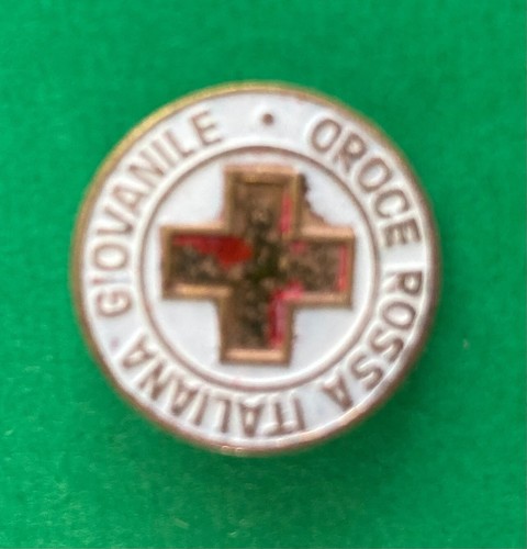 Spilla croce rossa giovanile - rossa,