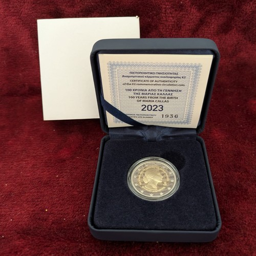 Euro proof grecia 2023 maria - proof,