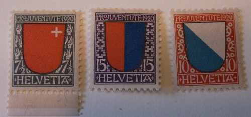 Francobollo svizzera b15 - svizzera, b15-17