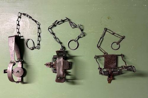 Trappole per animali vintage - per,