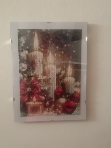 Quadro 30x40 candele - candele, natale