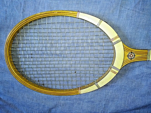 Racchetta tennis vintage - da,