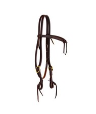 Testiera western in cuoio