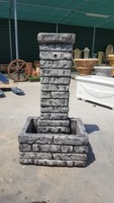 FONTANA FONTANELLA DA GIARDINO PER ESTERNO  PIETRA IN CEMENTO MARMO AQUAIO VASCA
