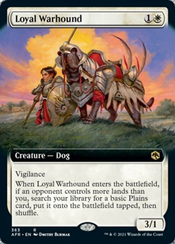 Mtg loyal warhound exc - mtg,