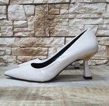 DECOLLETE OFF WHITE SCARPE CON