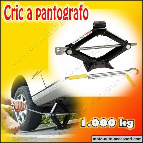 Cric pantografo omologato - a,