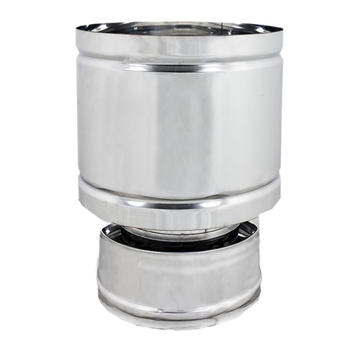 Terminale inox antivento - terminale, a