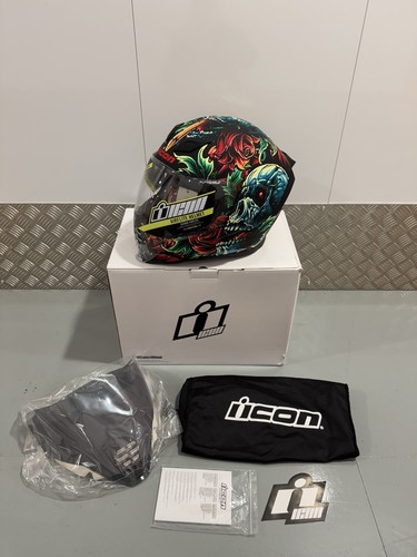 Casco moto integrale icon - moto,