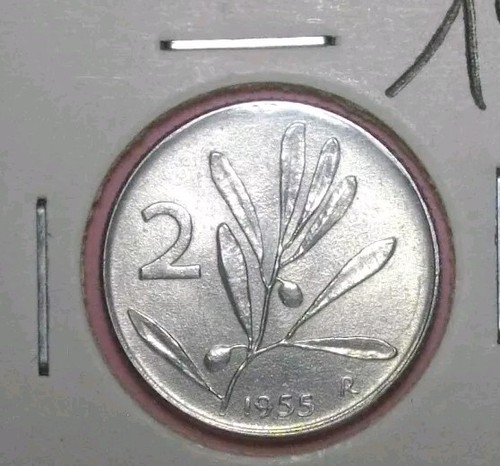 Lire 1955 fdc ulivo - 1955,