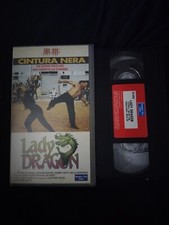 LADY DRAGON VHS RARA CINTURA NERA CYNTHIA ROTHROCK  In Italiano 