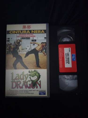 Lady dragon vhs rara cintura - lady,