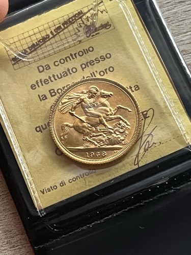 Sterlina 1968 oro - 1,