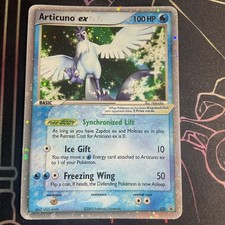 Pokémon Articuno EX Holo