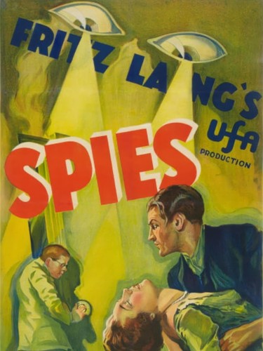 Spies locandina film - (1928),