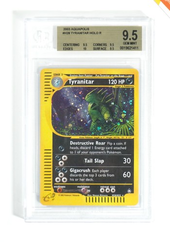 Pokemon bgs tyranitar h28 - 9.5, #h28
