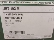 POMPA DAB JET 102 M 102660040H