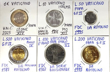 Vaticano lotto di 6 monete da