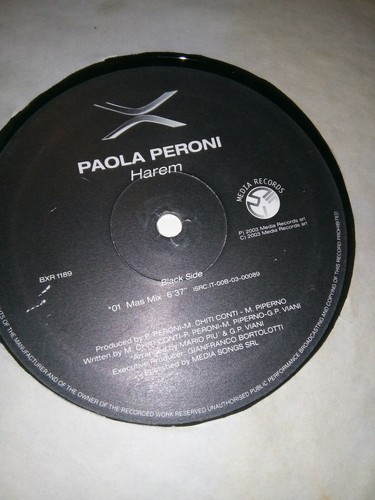 Paola peroni harem 2003 disco - paola,