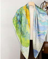 Sciarpa quadrata Sallys 100%