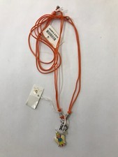 COLLANA ROBERTO GIANNOTTI "ANGELI E SMALTO" GIAGR1A GIA214 ARGENTO -NUOVO.