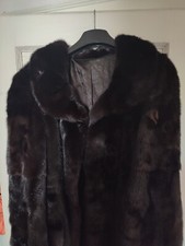 pelliccia visone nero