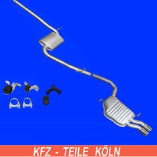Audi A4 (8E) (B7) 1.9 TDI 2.0 TDI Silenziatore Centrale + Finale Scarico