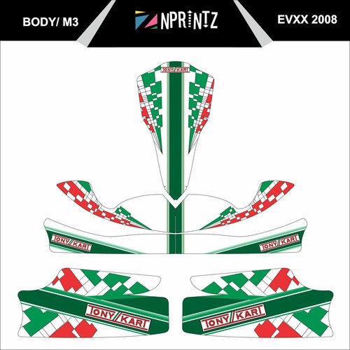 Kit adesivi kart completo - adesivi,