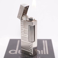 Accendino Dunhill Rollagas Argento Signa