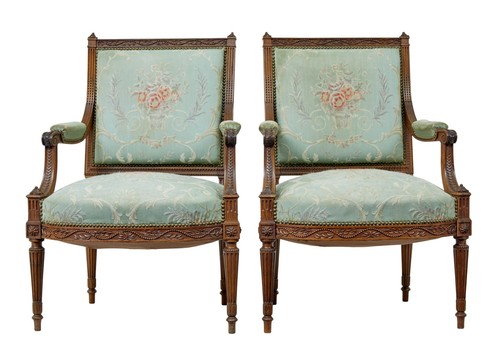 Coppia poltrone francesi in - coppia,