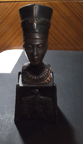Statua busto bronzo - , testa